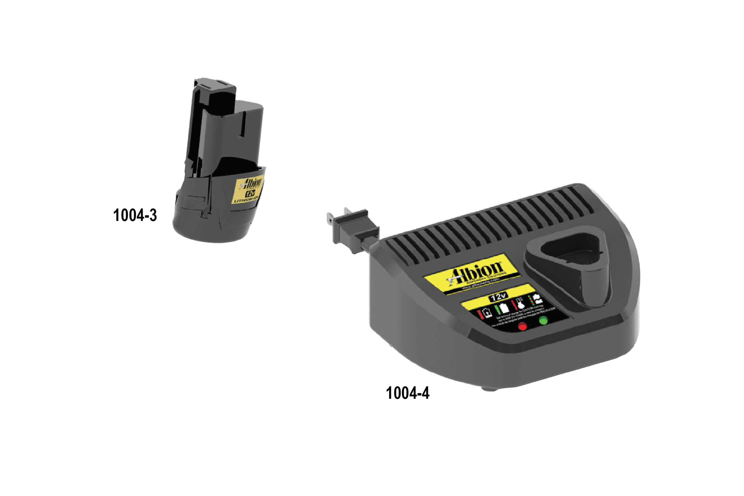 Albion E12S20 12v Cordless Sausage Gun with Charger and Battery - Image 4